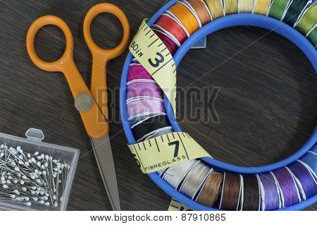 Around Sewing Threads