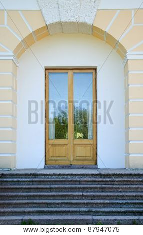 Unused Door in Old Style House