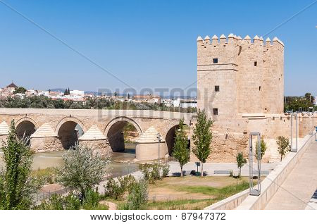 The Calahorra Tower In Spanish Cordoba