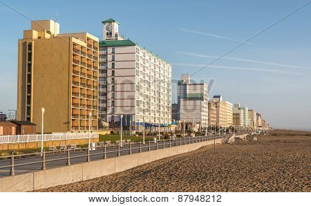 Early Morning On Virginia Beach