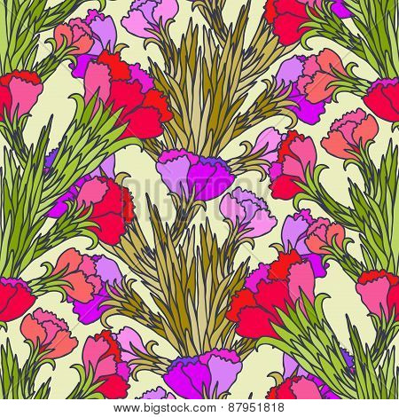 Floral Seamless Pattern.