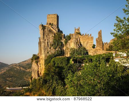Ancient Castle On The Rock, La Iruela, Andalusia, Spain