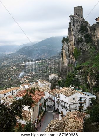 Ancient Castle On The Rock, La Iruela, Andalusia, Spain