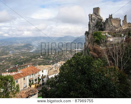Ancient Castle On The Rock, La Iruela, Andalusia, Spain