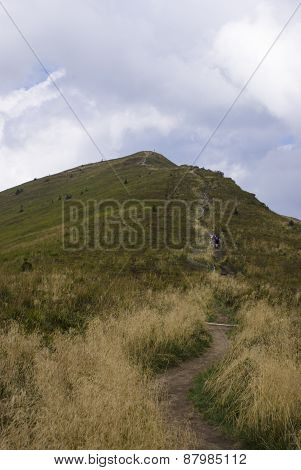 Hills Of Bieszczady Mountains