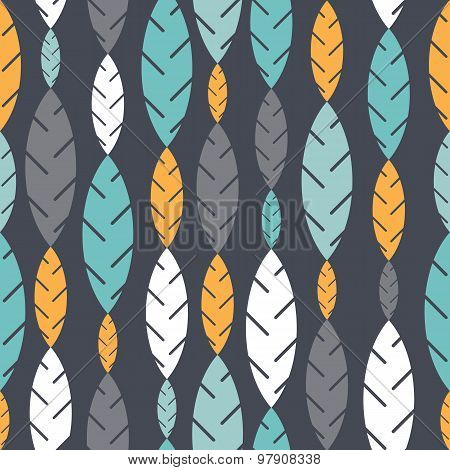 Pattern of leaves