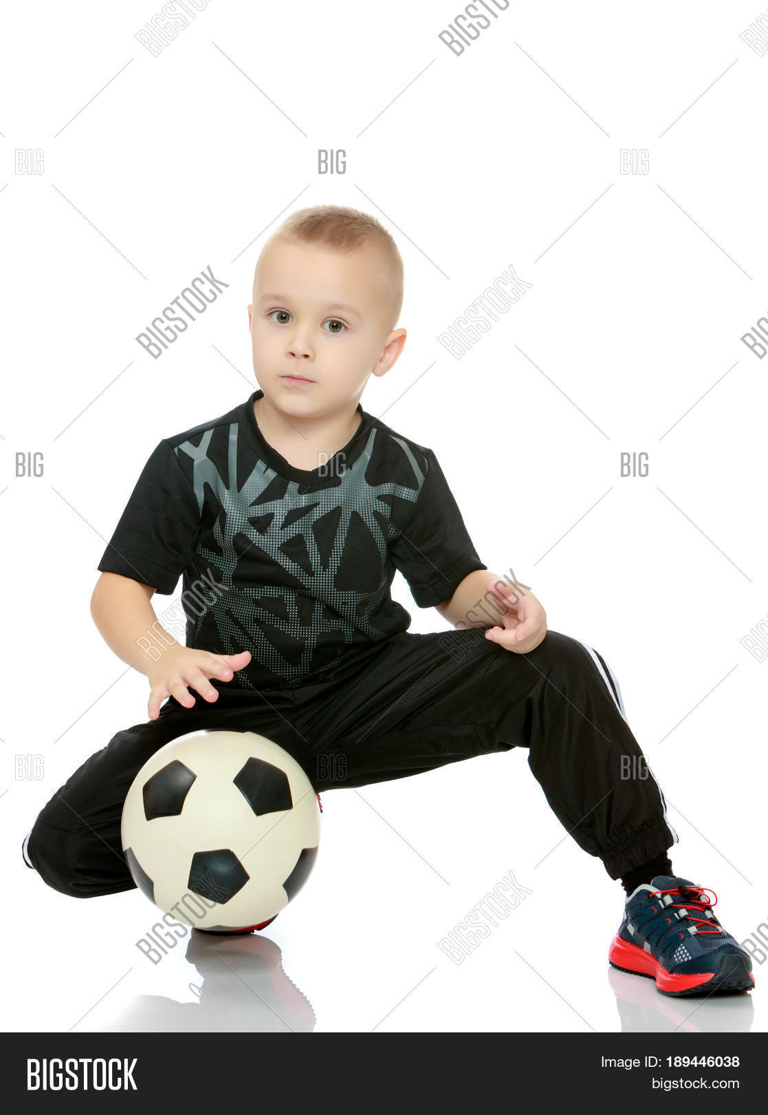 Cute Little Boy Ball. Image & Photo (Free Trial) Bigstock