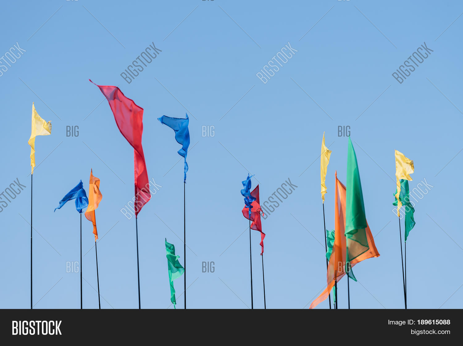 Flags Different Colors Image & Photo (Free Trial) Bigstock