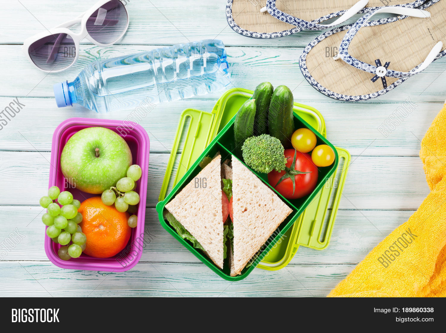 Lunch Box Vegetables Image & Photo (Free Trial) Bigstock