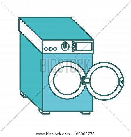 washer machine isolated icon vector illustration design