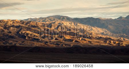 The lowest spot in the United States Death Valley National Park