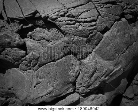 Dark grey black slate background or texture.