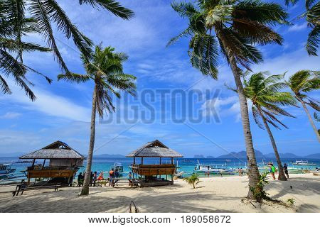 Tropical Sea In Palawan, Philippines