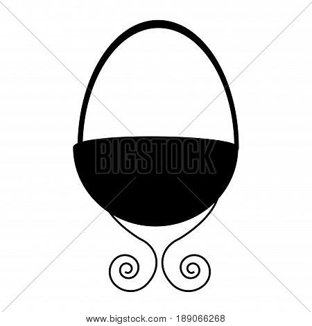 baby crib drawing icon vector illustration design