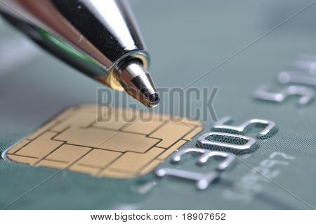 บัตรข้อมูลประจำตัวชิปใหม่