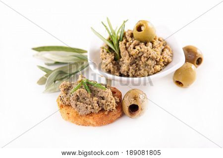 tapenade and olive