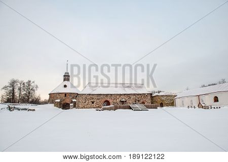 Old Korela fortress in the town of Priozersk, Russia.