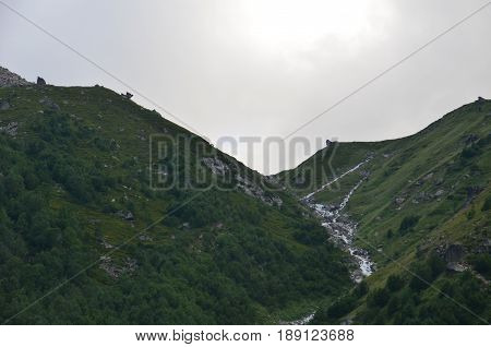 In The Foothills Of Mount Elbrus