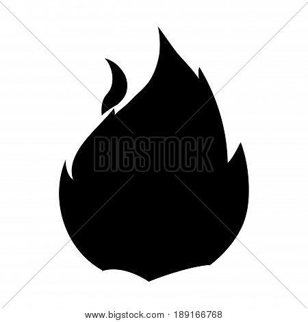 Fire burn flamme icon vector illustration graphic design