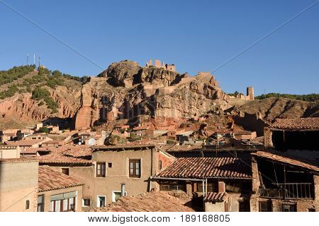 Village Of  Daroca; Zaragoza Province; Aragon Spain