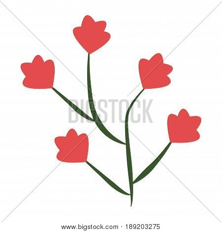 Flower frame. Rectangular wreath of different blossoms. Leaves. Colourful selection of flowers on white. Blue purple yellow red roses. Decoration. Accessory for women. Cartoon design in flat. Vector