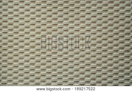 Screen made of gray plastic with elements Weave