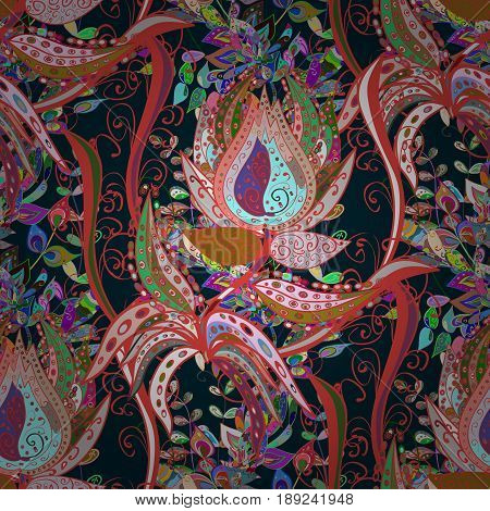 Geometric Circle Element In Glod Colors. Spiritual And Ritual Symbol Of Islam Arabic Indian Religion