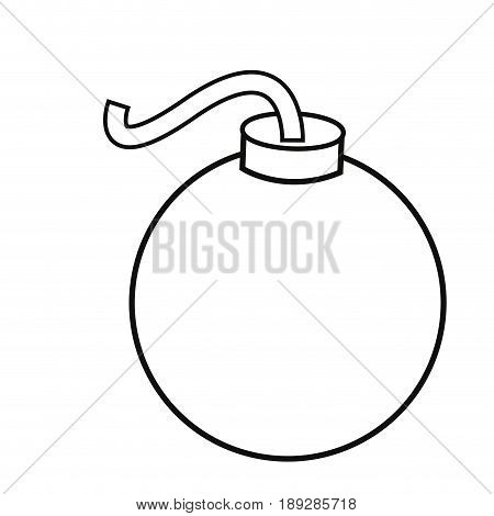 bomb graffiti cartoon grunge artist design vector illustration