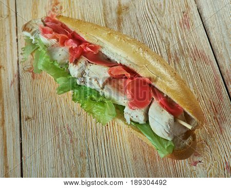 Spiedie Sandwich