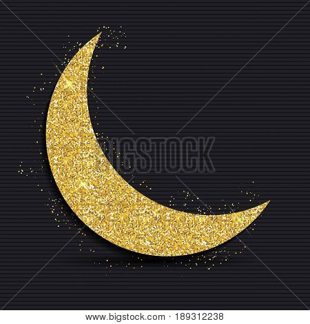 Background for Muslim Community Festival Ramadan Kareem.  Eid Mubarak. Vector Illustration EPS10