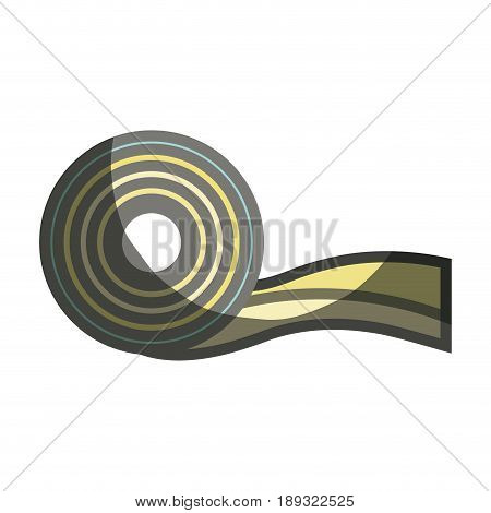 medical gauze to emergency meterial protection vector illustration