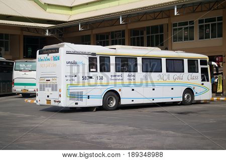 Bus Of Nakhonchai Air. Route Chiangmai And Ubon Ratchathani.