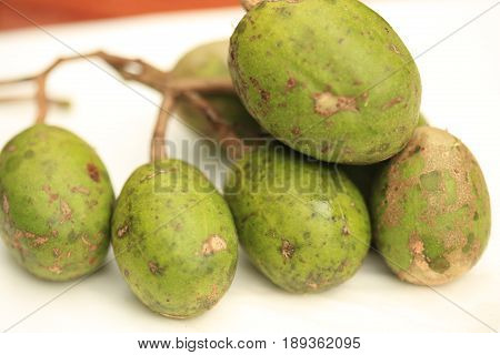 Otatheite apple, Golden apple, Jew plum fruit and herb