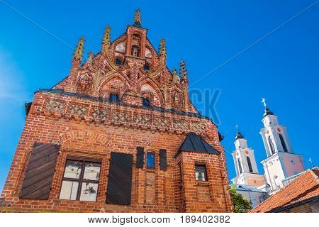 Kaunas old town, Kaunas city , Lithuania.