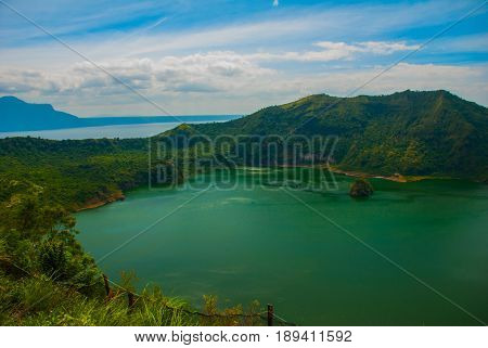 Taal Volcano In Tagaytay, Philippines