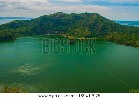 Taal Volcano In Tagaytay, Philippines