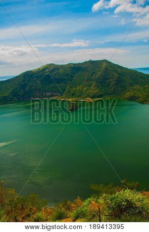 Taal Volcano In Tagaytay, Philippines