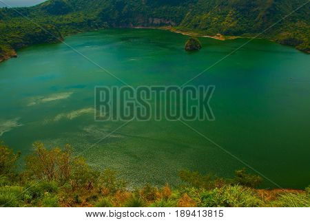 Taal Volcano In Tagaytay, Philippines