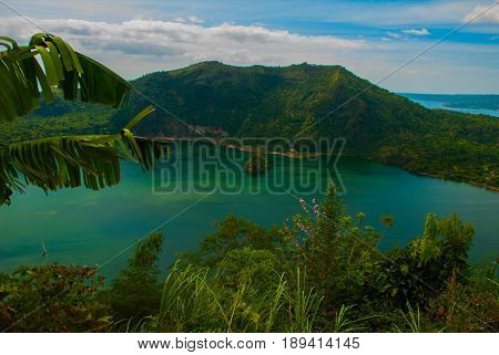 Taal Volcano In Tagaytay, Philippines