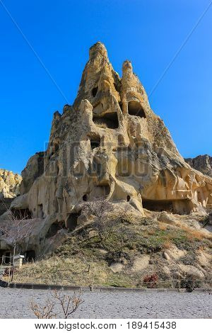 Rock Formations At Cappadocia, Anatolia, Turkey
