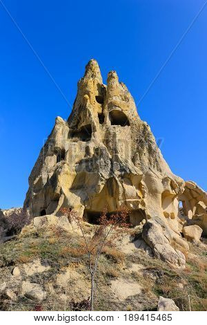 Rock Formations At Cappadocia, Anatolia, Turkey