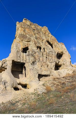 Rock Formations At Cappadocia, Anatolia, Turkey