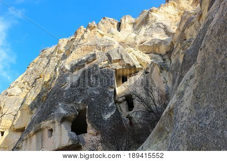 Rock Formations At Cappadocia, Anatolia, Turkey