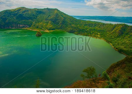 Taal Volcano In Tagaytay, Philippines