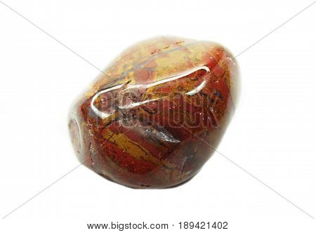 jasper chalcedony quartz semigem geological mineral isolated