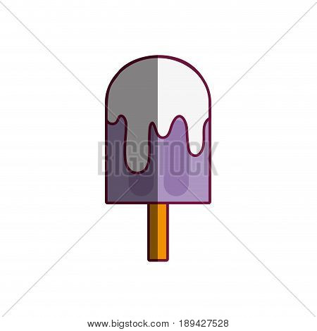 delicious and refreshing ice polly to summer day vector illustration