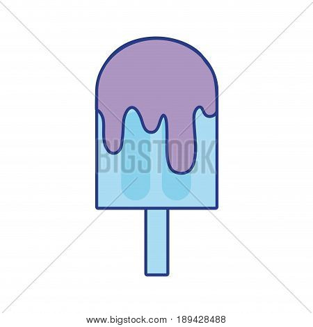 delicious and refreshing ice polly to summer day vector illustration