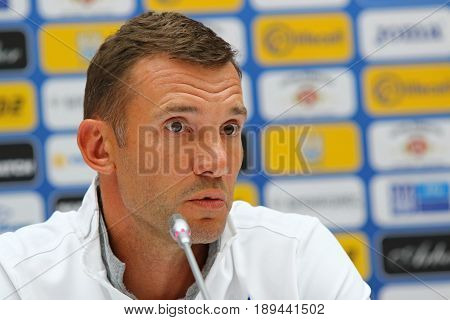 Training Session Of Ukraine National Football Team In Kyiv