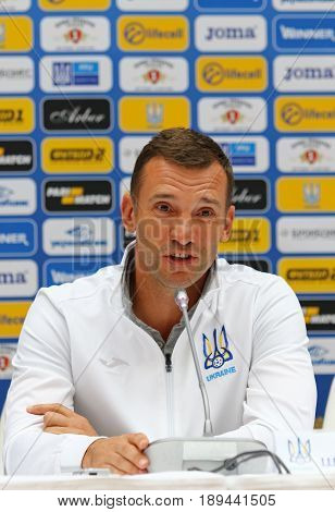 Training Session Of Ukraine National Football Team In Kyiv