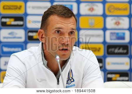 Training Session Of Ukraine National Football Team In Kyiv